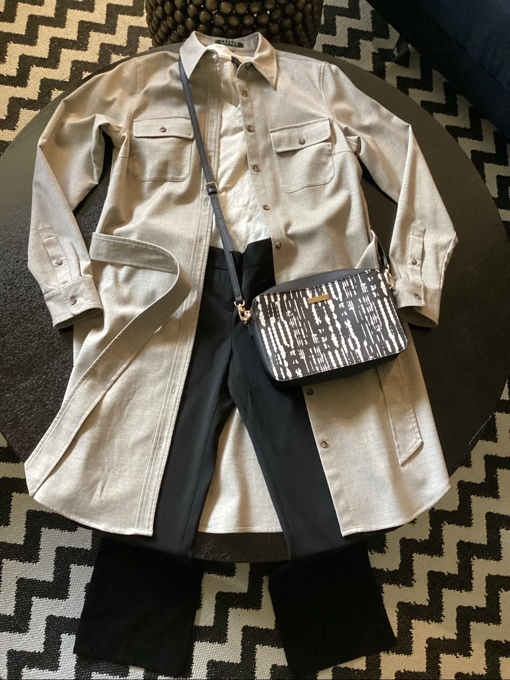 Lauren Ralph Lauren Belted Shirtdress